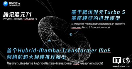 腾讯混元自研深度思考模型 T1 发布:吐字快、能秒回,擅长超长文处理