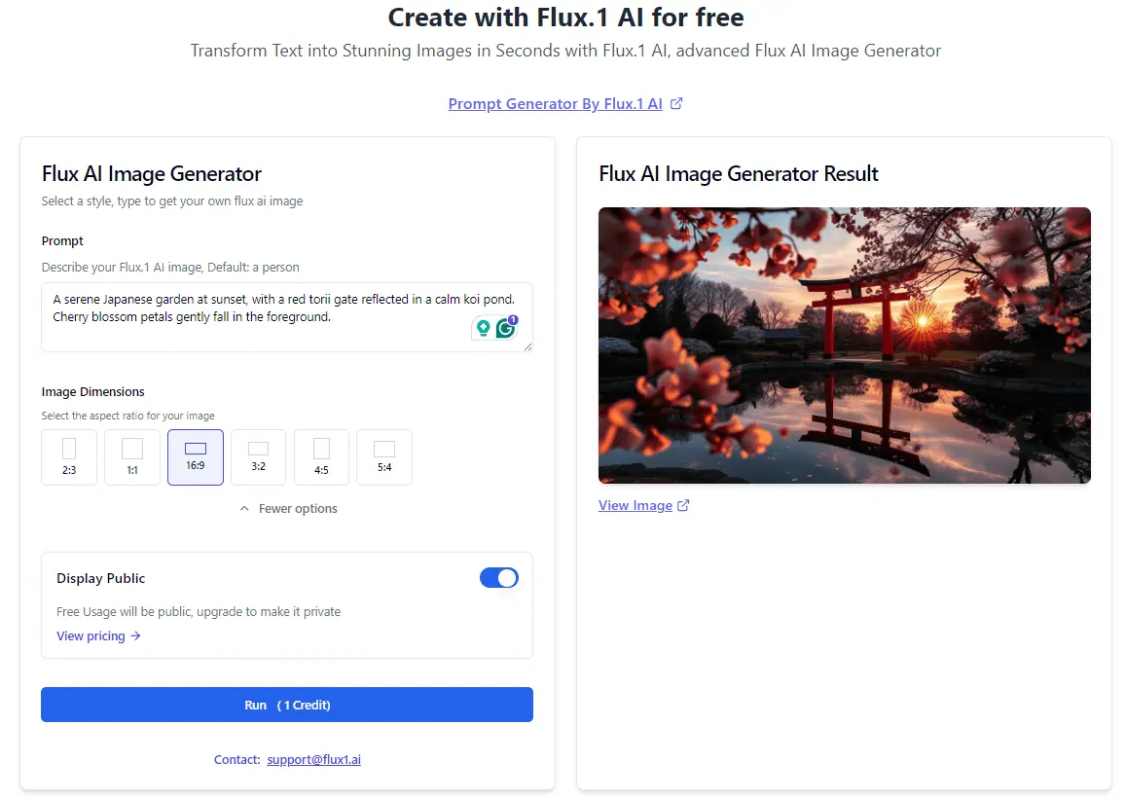FLUX.1使用方法详细教程指南，无需登录就可使用