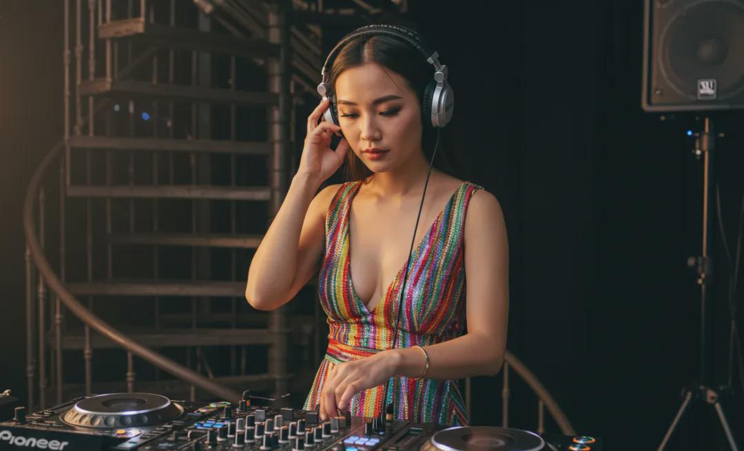 AI制作热门美女DJ视频，轻松打造过万播放的爆款短视频