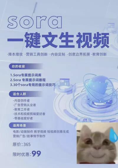 如何使用Sora？Sora零基础入门手册学习使用教程