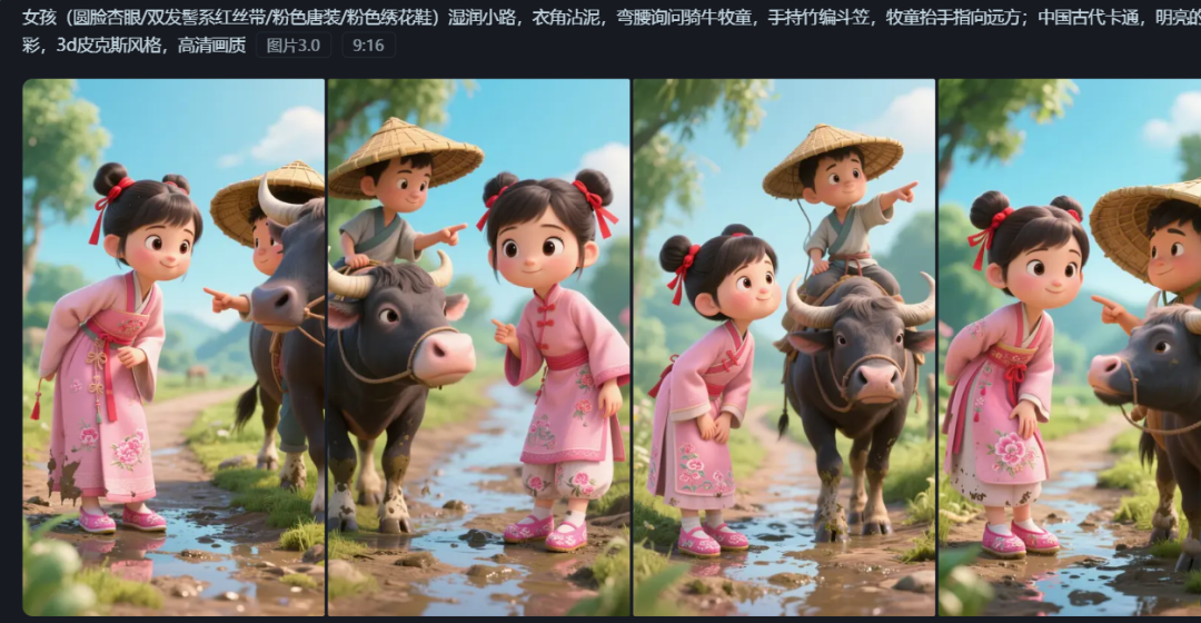 用AI做儿童古诗词动画教程，结合数字人对话解说古诗词