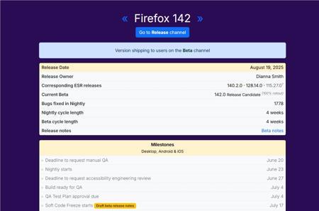 Firefox 142 正式上线：浏览器扩展首次支持本地 AI 语言模型