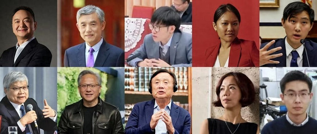 AI权力榜洗牌：梁文锋、任正非、王兴兴和黄仁勋，一起上榜了，华人力量攀升！