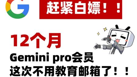 【保姆级教程】5分钟搞定Gemini pro 12个月学生认证,免费畅享一年Pro和Veo 3、nanobanana!